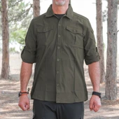 Loç Outdoor Tactical Erkek Gömleği Haki - 2