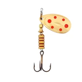 Alabalık Turna Döner Olta Kaşık - Ilba Tondo 20213 - Altın/Kırmızı - No:3 thumbnail 2