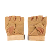 Parmaksız Kemik Taktikal Eldiven - Kum - 1108 - 5