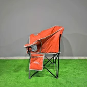 Argeus Nevgrande Comfort Katlanabilir Kamp Sandalyesi Turuncu thumbnail 4