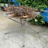 Katlanabilir Ateş Sehpası -Brülör - Madfox Fire Rack - 546250 thumbnail 5