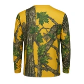 Sarı Orman Desenli Mikrofiber Sweatshirt - Avcı Sweatshirt - Hızlı Kurur - 2