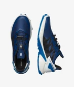 Salomon Supercross 4 Erkek Koşu Ayakkabısı - Blue Print/Black/Lapis Blue - 5