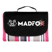 Piknik Kamp Örtüsü - Su Geçirmez - Madfox Skyloft - Red Stripe - 546255 - 3