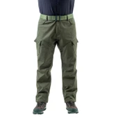 İçi Polarlı Softshell Pantolon - Su Rüzgar Geçirmez - Savage - Haki - Tactical Pantolon - 1