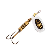 Alabalık Turna Döner Olta Kaşık - Black Fury - Sarı/Gümüş - No:2 - 1