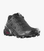 Salomon Speedcross 6 Kadın Koşu Ayakkabısı - Black/Black/Phantom - 3