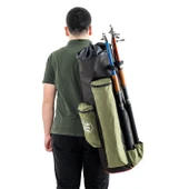 Euro Fish Kamış Çantası Boru Tipi Haki-Siyah 80 cm (38006) - 5