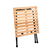 2 Adet Katlanır Kamp Sandalyesi ve Masa Seti - Rest - Kırmızı - 130 KG Taşıma - 5