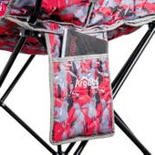 Argeus Nevgrande Comfort Katlanabilir Kamp Sandalyesi Kırmızı Kamuflaj - 5