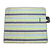 Piknik Kamp Örtüsü - Su Geçirmez - Madfox Skyloft - Blue Stripe - 546254 - 1