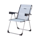 4 Adet Katlanır Kamp Sandalyesi ve Masa Seti - Rock - Turkuaz - Bardaklıklı - 140 KG - 3