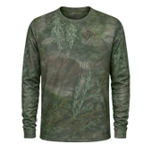 Adaçayı Orman Desenli Mikrofiber Sweatshirt - Avcı Sweatshirt - Hızlı Kurur - 3