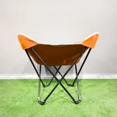 Argeus Butterfly Katlanabilir Kamp Sandalyesi Turuncu - 3