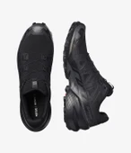 Salomon Speedcross 6 Erkek Koşu Ayakkabısı - Black/Black/Phantom - 5