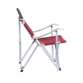 Katlanır Kamp Piknik Sandalyesi - Madfox Dachuan - Bordo - 547281 - Taşıma Çantalı thumbnail 3