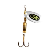 Alabalık Turna Döner Olta Kaşık - Black Fury - Fluo Sarı/Gümüş - No:2 thumbnail 2