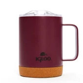 Çelik Mug Termos - Igloo - Cork - 350ml - Bordo - 205696 - 1