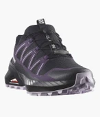 Salomon Speedcross Peak Kadın Koşu Ayakkabısı - Black/Nightshade/Orchid Petal - 3