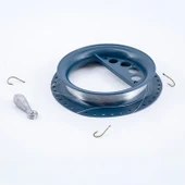 Sazan El Oltası Takımı - Büyük Kasnak - Savage - 3 İğneli - Dip Olta - Kurşunlu - 1