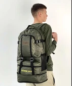 Savex Profesyonel Körüklü Sırt Çantası Haki 55+10 LT - 1