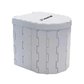 Katlanabilir Portatif Kamp Tuvaleti - Madfox Bi-Pot - Gri - 547218 - 1