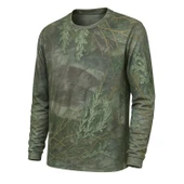 Adaçayı Orman Desenli Mikrofiber Sweatshirt - Avcı Sweatshirt - Hızlı Kurur - 1