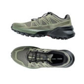 Salomon Speedcross Peak Erkek Koşu Ayakkabısı - Olive Night/D Lichen Green/Black - 5