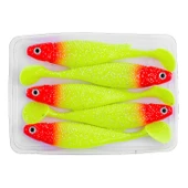 Silikon Balık - 10g 100mm - Fishack PredatorX - UV Boyalı - Solar - 4