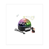Led Magıc Cristal Sihirli Küre Bluetooth'lu Kumandalı Usb Girişli Parti Ve Disko Topu thumbnail 1