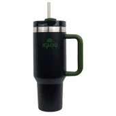 Çelik Mug Termos - Igloo - Stadler - 1.2 lt - Siyah/Haki - 205787 - 1