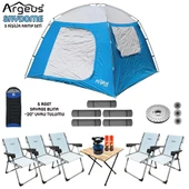 Argeus Skydome 5 Kişilik 3 Mevsim Kamp Çadırı Seti - 1