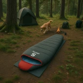 Kamp Matı - Argeus - 10mm Foam Mat - Gri - (60*190 cm) - 5