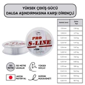 Hayalet Olta Misinası - Japon Materyal - 150 Metre - Pro S-Line - 0,18mm - 2