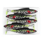 Silikon Balık - 4,5g 85mm - Fishack PredatorX - UV Boyalı - Fleck - 4