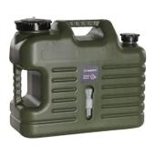 Musluklu Su Bidonu - Madfox Galon Air PE - 18 Litre - Yeşil - 547309 - 1