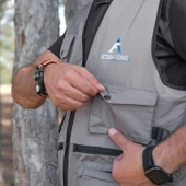 Action Dört Mevsim Çok Cepli Outdoor Spor Yelek Gri thumbnail 8