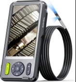 Teslong Çift Lensli Endüstriyel Endoskop 5 Inc Ekran - 5.5mm - 1.5m Kablo - 1