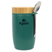 Çelik Yemek Termos - Igloo - Bamboo - 500 ml - Yeşil - 205789 - 1