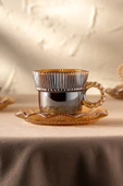 Hatrı Var Amber 80 ml 6'lı Kahve Fincanı Takımı - 9