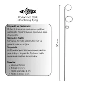 Olta Kamış Ayağı - Paslanmaz Çelik - Fishack - Galvaniz Kaplamalı - 2