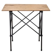 Katlanabilir Ahşap Kamp ve Piknik Masası - Akordion - (54023) - 3