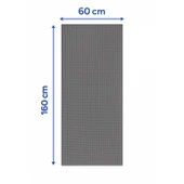 Kamp Matı - Argeus - 10mm Foam Mat - Gri - (60*190 cm) - 3