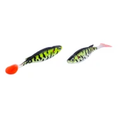 Silikon Balık - 10g 100mm - Fishack PredatorX - UV Boyalı - Bleed - 2