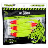 Silikon Balık - 10g 100mm - Fishack PredatorX - UV Boyalı - Solar - 5