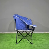 Argeus Nevgrande Comfort Katlanabilir Kamp Sandalyesi Mavi - 5