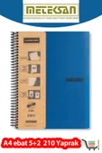Capricorn Ofis A4 5+2 210 Yaprak PP Kapak Lcvrt - 1