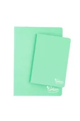 Colors A5 40 Yaprak KARELİ Karton Kapak Yeşil - 4