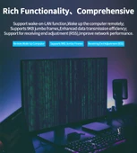 TL-NG421 PCIe 2.5G LAN Kartı | Wake on LAN (WOL) Destekli Ethernet Adaptörü thumbnail 3