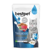 Bestpet Yetişkin Kediler İçin, Tahılsız, Jöle İçinde Tuna Ve Hamsi Parça Etli Yaş Mama 85 gr - 2
